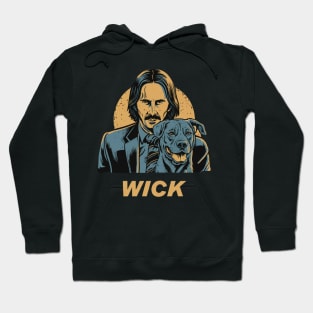 John Wick and dog Hoodie